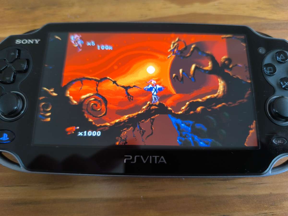 Sony PSVita (Modded to play Retro Games)