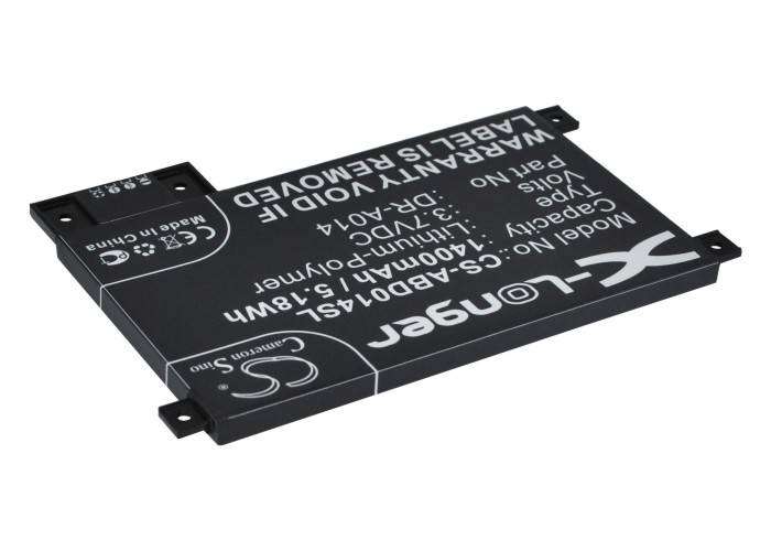 Ebook, eReader Battery CS-ABD014SL for AMAZON Kindle Touch 4th  170-1056-00 etc