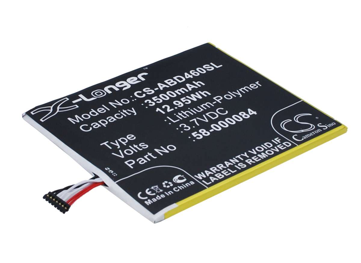 Tablet Battery CS-ABD460SL for AMAZON Kindle Fire HD 7 inch, 58-000084 etc.