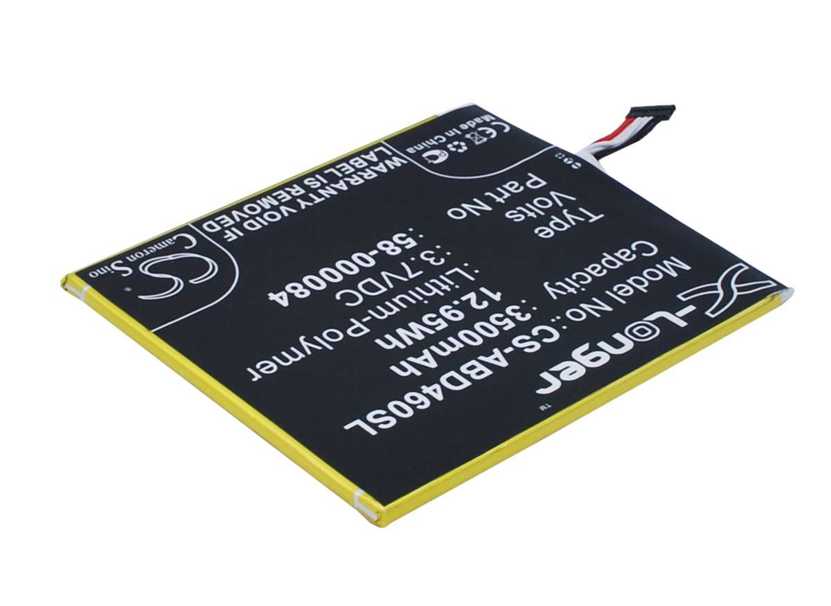Tablet Battery CS-ABD460SL for AMAZON Kindle Fire HD 7 inch, 58-000084 etc.