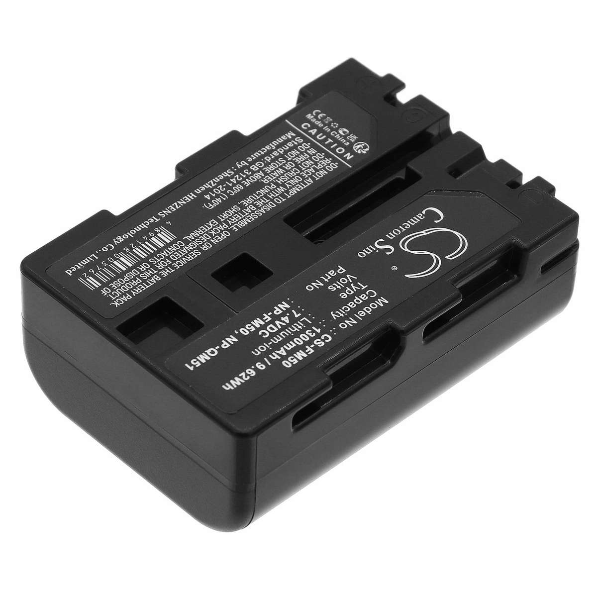 Camera Battery CS-FM50 for SONY CCD-TR108 etc