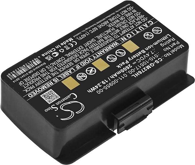 GPS, Navigator Battery  CS-GM276HL  for  GARMIN  010--00543-00  etc