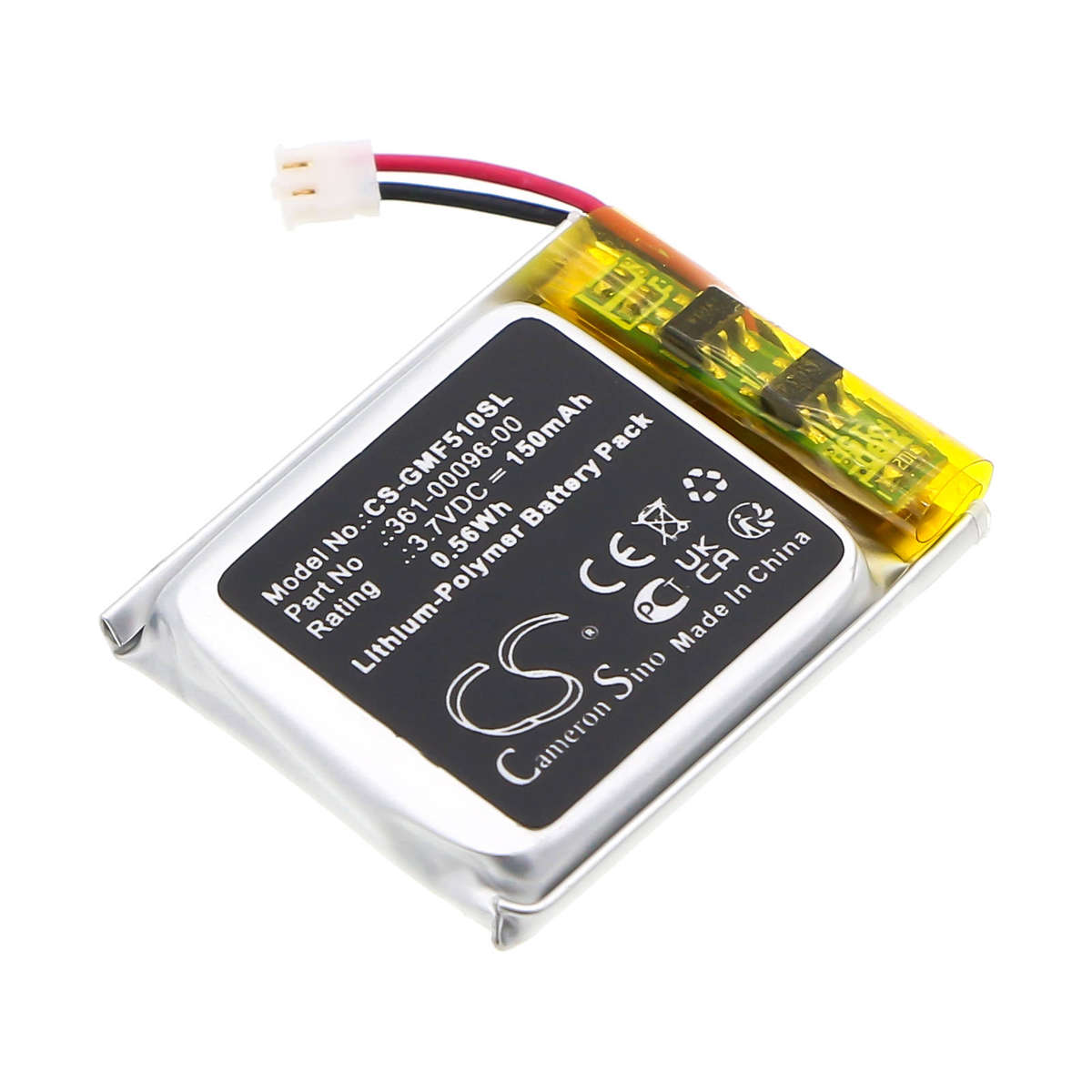Smartwatch Battery  CS-GMF510SL  for  GarminFenix 5S  361-00096-00  etc.