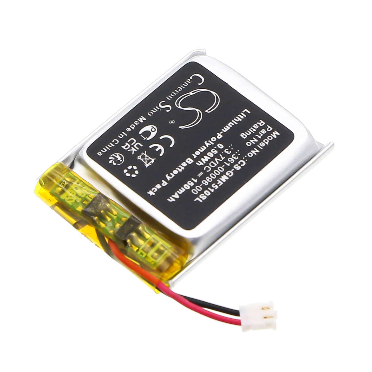 Smartwatch Battery  CS-GMF510SL  for  GarminFenix 5S  361-00096-00  etc.