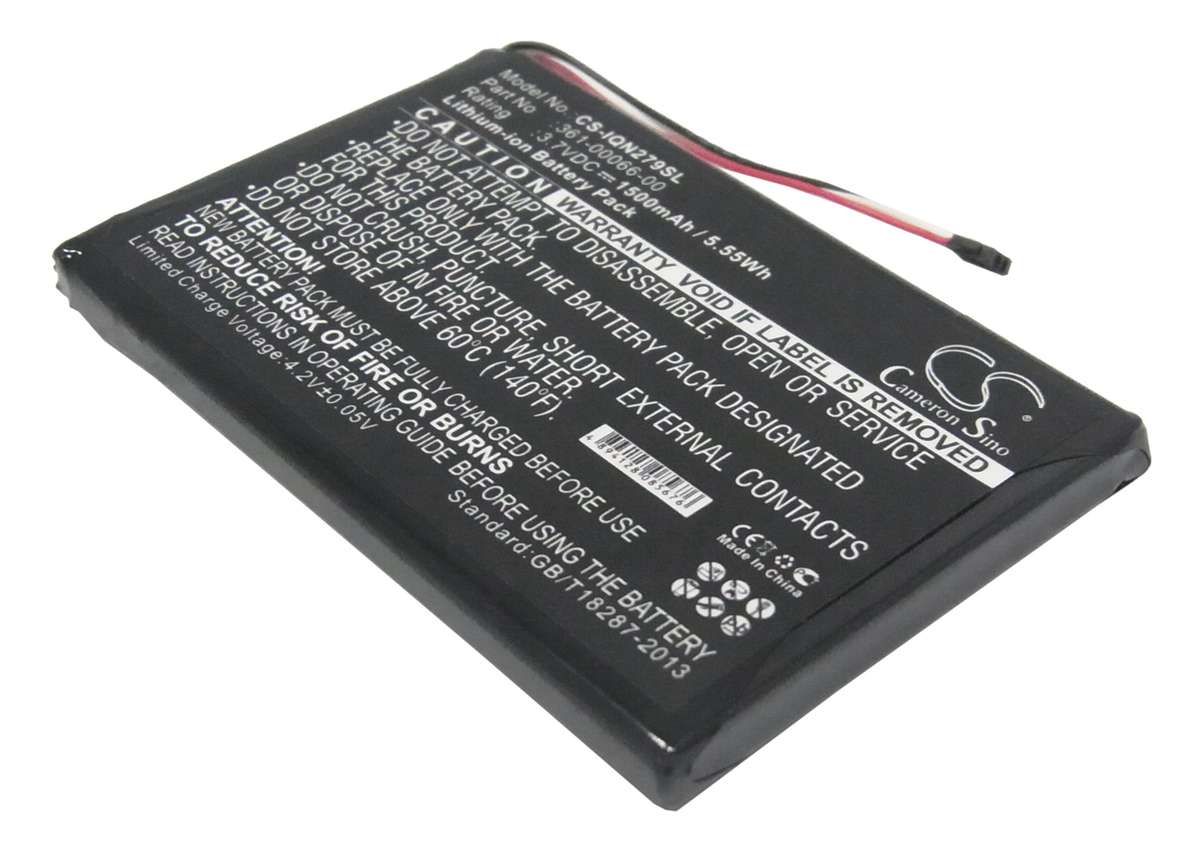 GPS, Navigator Battery CS-IQN279SL for Garmin Nuvi 2757 etc.