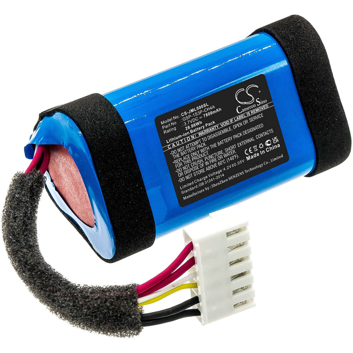 Speaker Battery  CS-JML500SL  for  JBL  JBLCHARGE 5 BLUAM  GSP-1S3P-CH4A