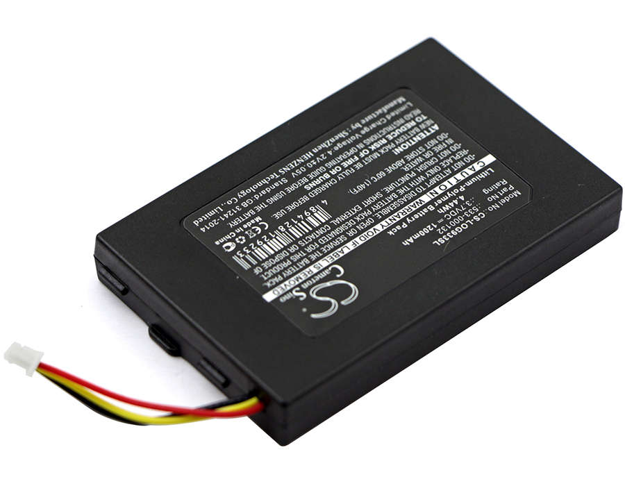 Wireless Headset Battery CS-LOG933SL for Logitech G533, G933  533-000132