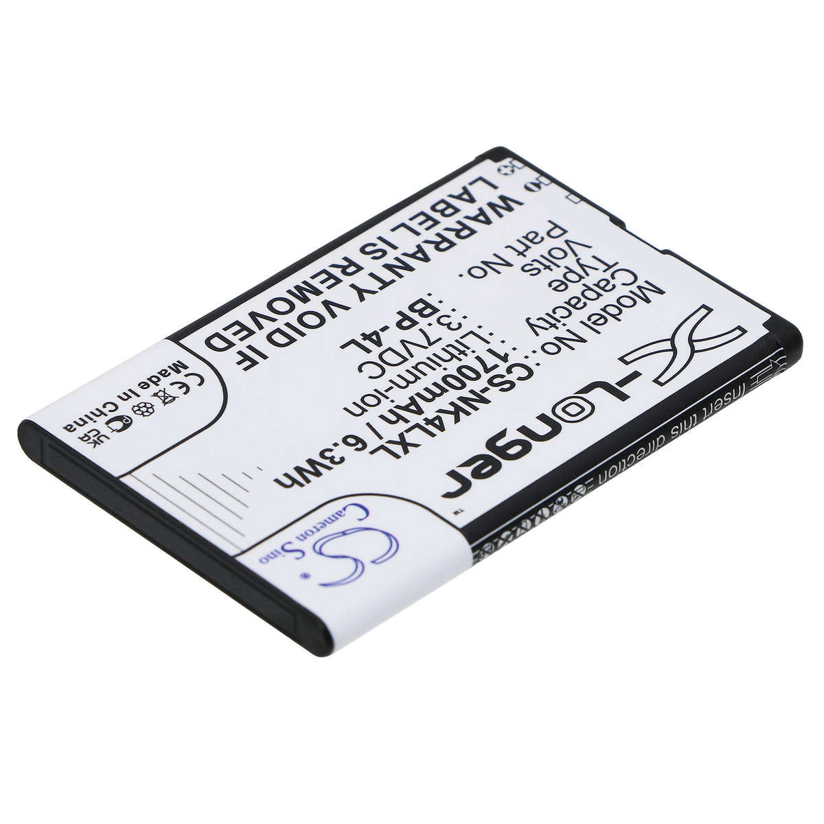 Mobile, SmartPhone Battery  CS-NK4LXL  for  Nokia  N97  BP-4L  ETC