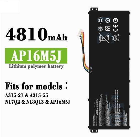 Notebook, Laptop Battery  ITCS-AP16M5JLHH  for  AcerA314-32-C52Q  AP16M5J  etc.