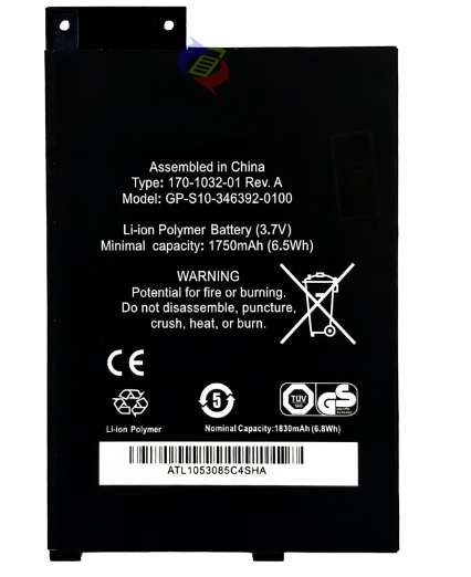 Ebook, eReader Battery  ITCS-KD3LHH  for  Amazon Kindle 3  GP-S10-346392-0100