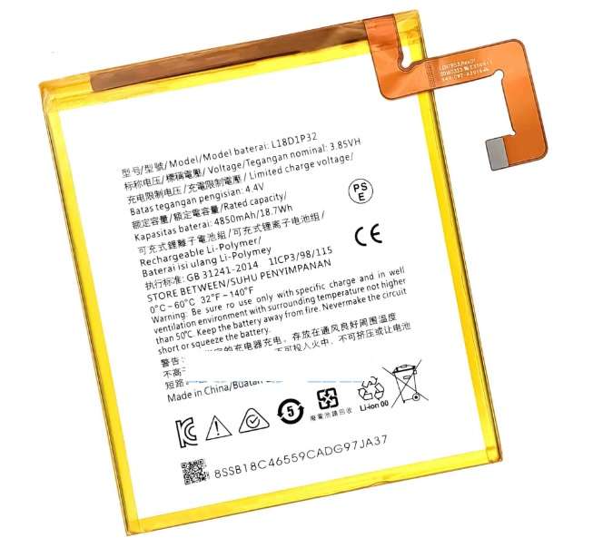 Tablet Battery  ITCS-LX605  for  LENOVO  Smart Tab-M10/Tab-X605  L18D1P32