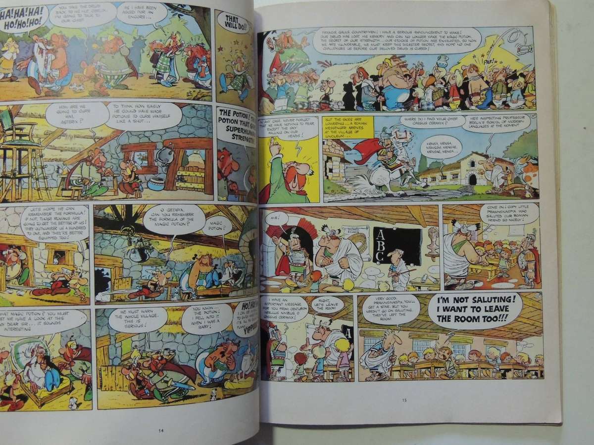 Asterix and the Big Fight (Book 9) by Goscinny & Uderzo     Soft Cover