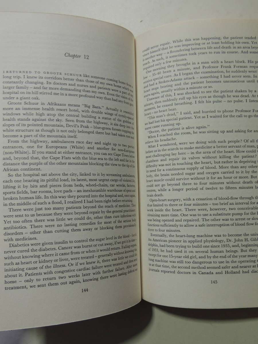 One Life - by Christiaan Barnard and Curtis Bill Pepper - Hardcover 1969