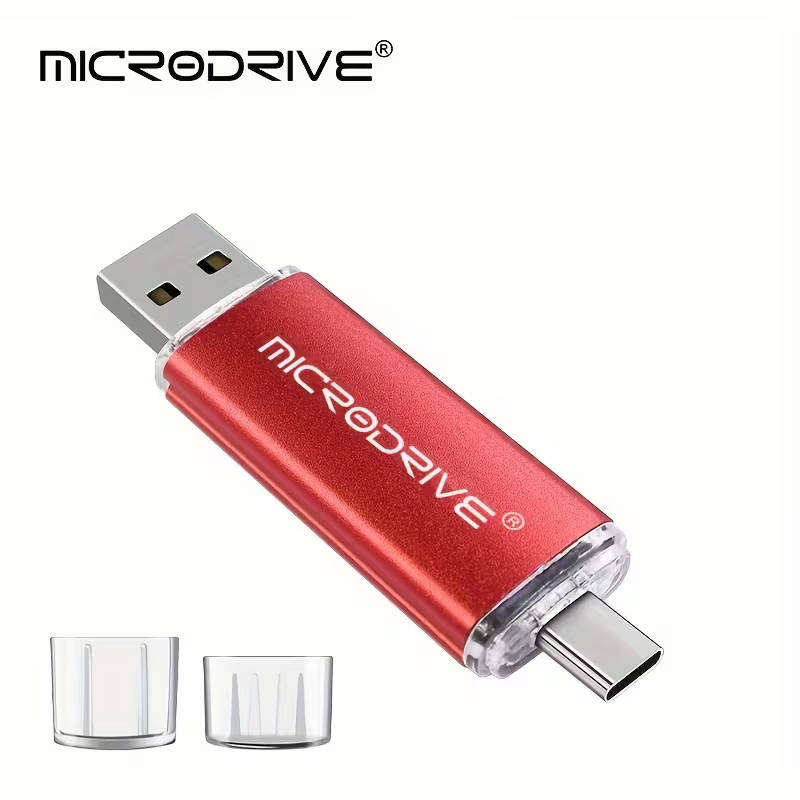 This 64GB OTG USB Flash Drive (Type-C + USB)
