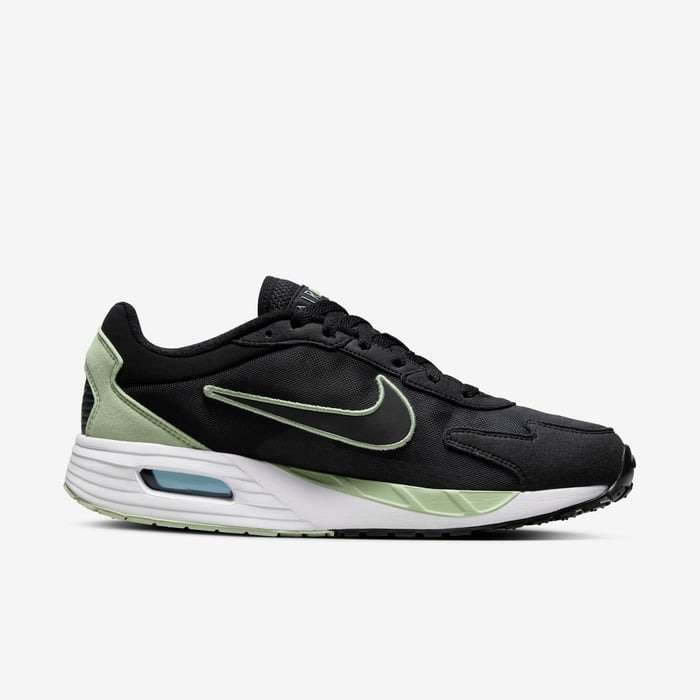 Nike Men's Air Max Solo Black/Mica Green/Deep Jungle Shoes Size UK 9 (SA 9)