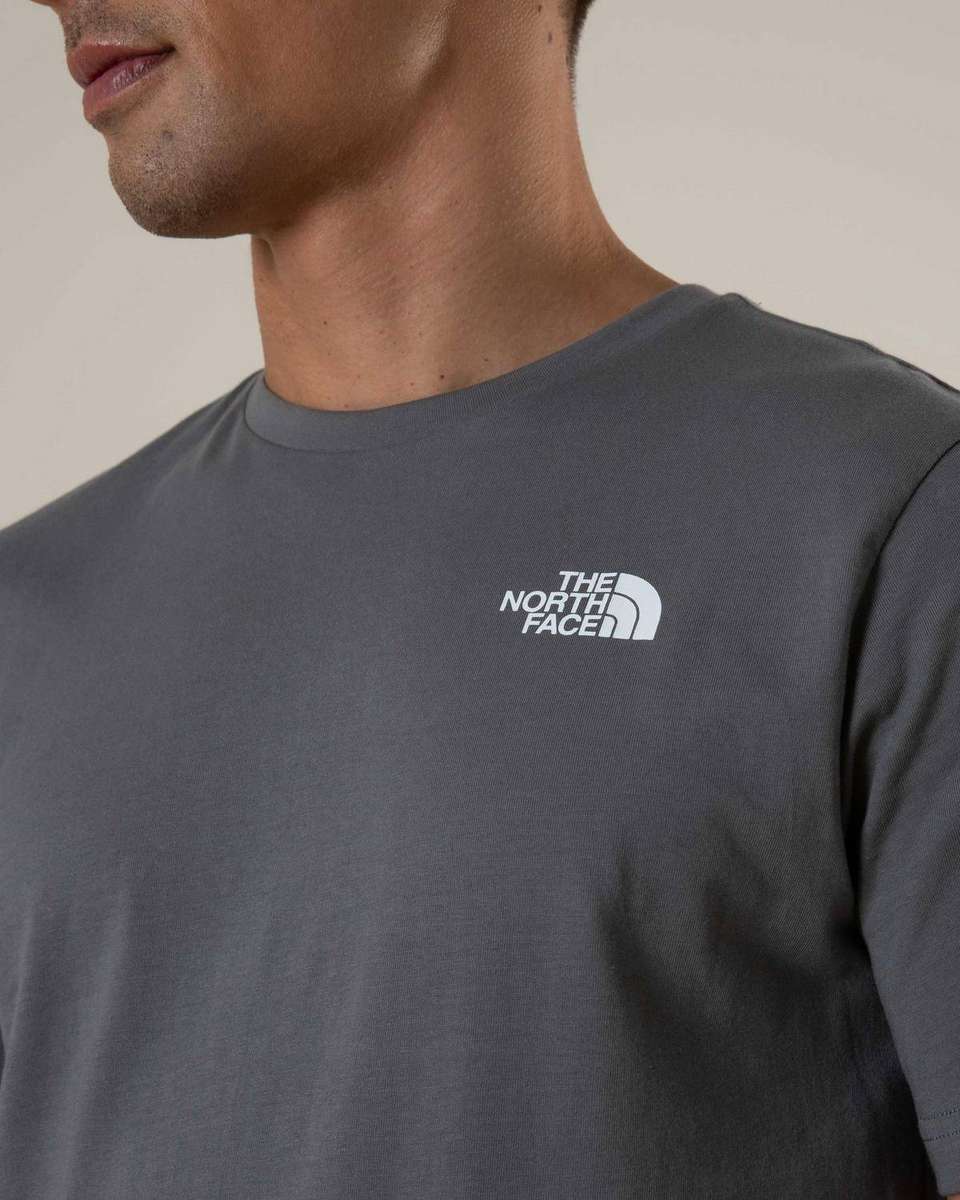 The North Face Men's Bluebox 100% Cotton NSE Tee Shirt Grey 87NP