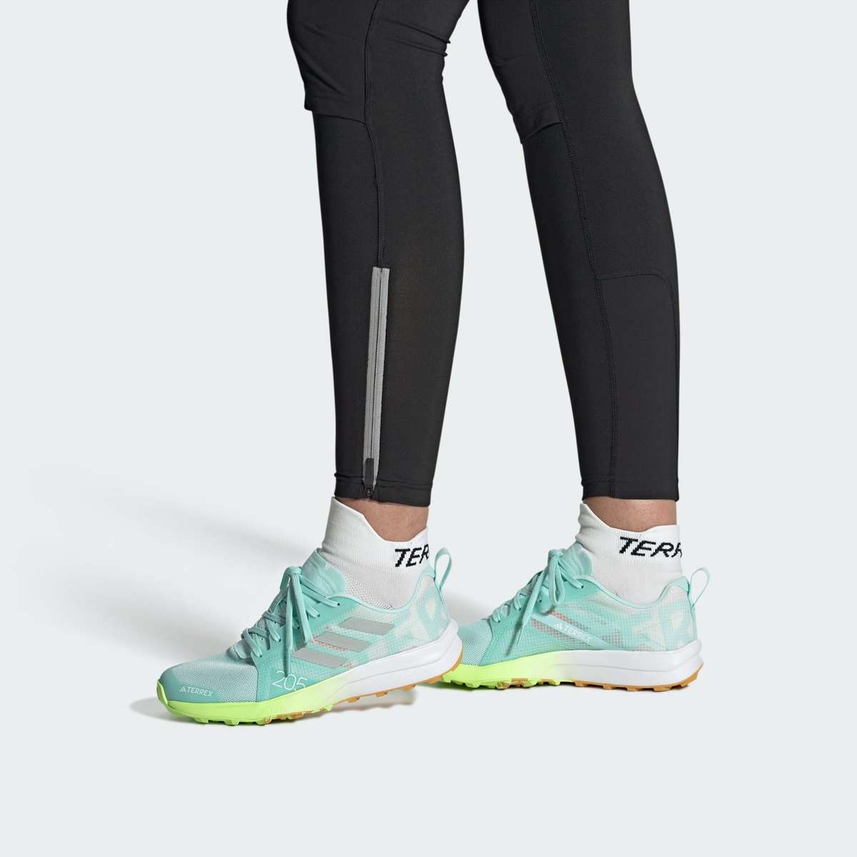 adidas TERREX Women's Speed flow Trail Running Flash Aqua/ Silver IF5035 Size UK 4/5 (SA 4/5)