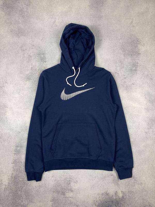 Nike Men's Sportswear Swoosh Club Hoodie Navy Blue 694099 451