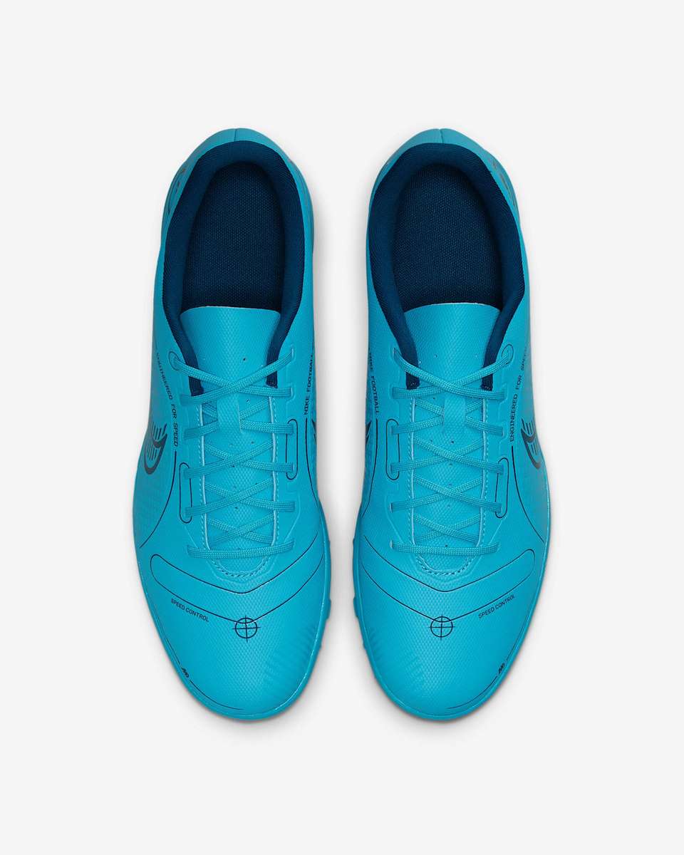 Nike Men`s  Mercurial Vapor 14 Club TF Chlorine/ Laser Orange DJ2908 484 Size UK 10 (SA 10)