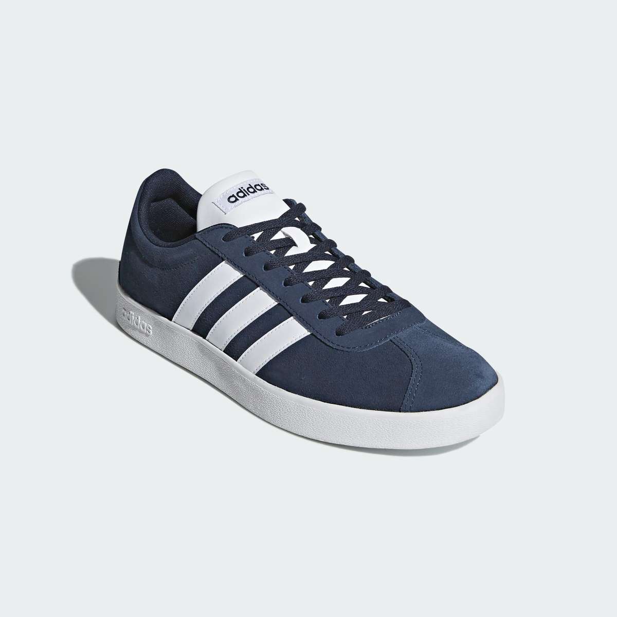 adidas Men`s VL Court 2.0 Collegiate Navy / Cloud White DA9854 Size UK 11 (SA 11)