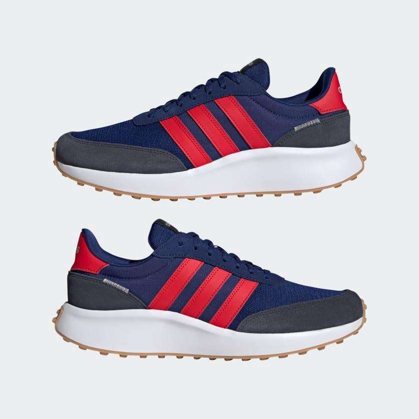 adidas Men`s RUN 70s Lifestyle Victory Blue/ Better Scarlet HP6118 Size UK 9/11 (SA 9/11)