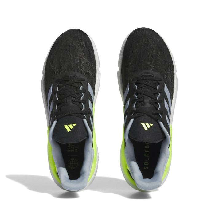 adidas Men`s SOLARBOOST 5M Core Black/ Wonder Blue/ Lucid Lemon IF4848 Size UK 9.5 (SA 9.5)