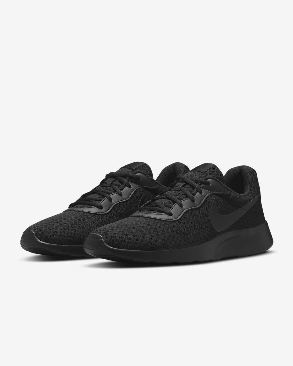Nike Men`s TANJUN Black/Barely Volt/Black DJ6258 001 Size UK 9 (SA 9)