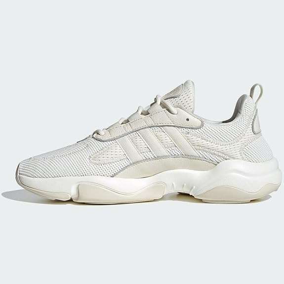 adidas Men`s HAIWEE Off White/ Low White EG0542 Size UK 10.5 (SA 10.5)