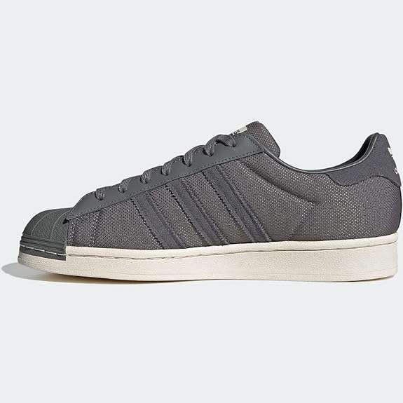 adidas SUPERSTAR Grey Four/Chalk White GZ1602 Size UK 8/9 (SA 8/9)