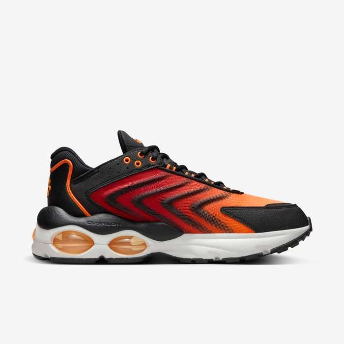 Nike Men`s Air Max TW SE Black/Total Orange/Summit White FJ2590 001 Size UK 9 (SA 9)