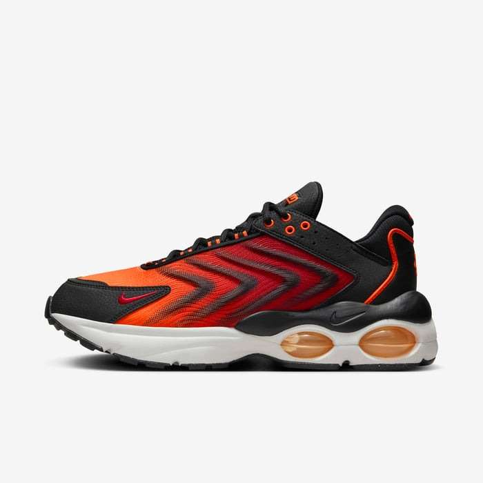Nike Men`s Air Max TW SE Black/Total Orange/Summit White FJ2590 001 Size UK 9 (SA 9)
