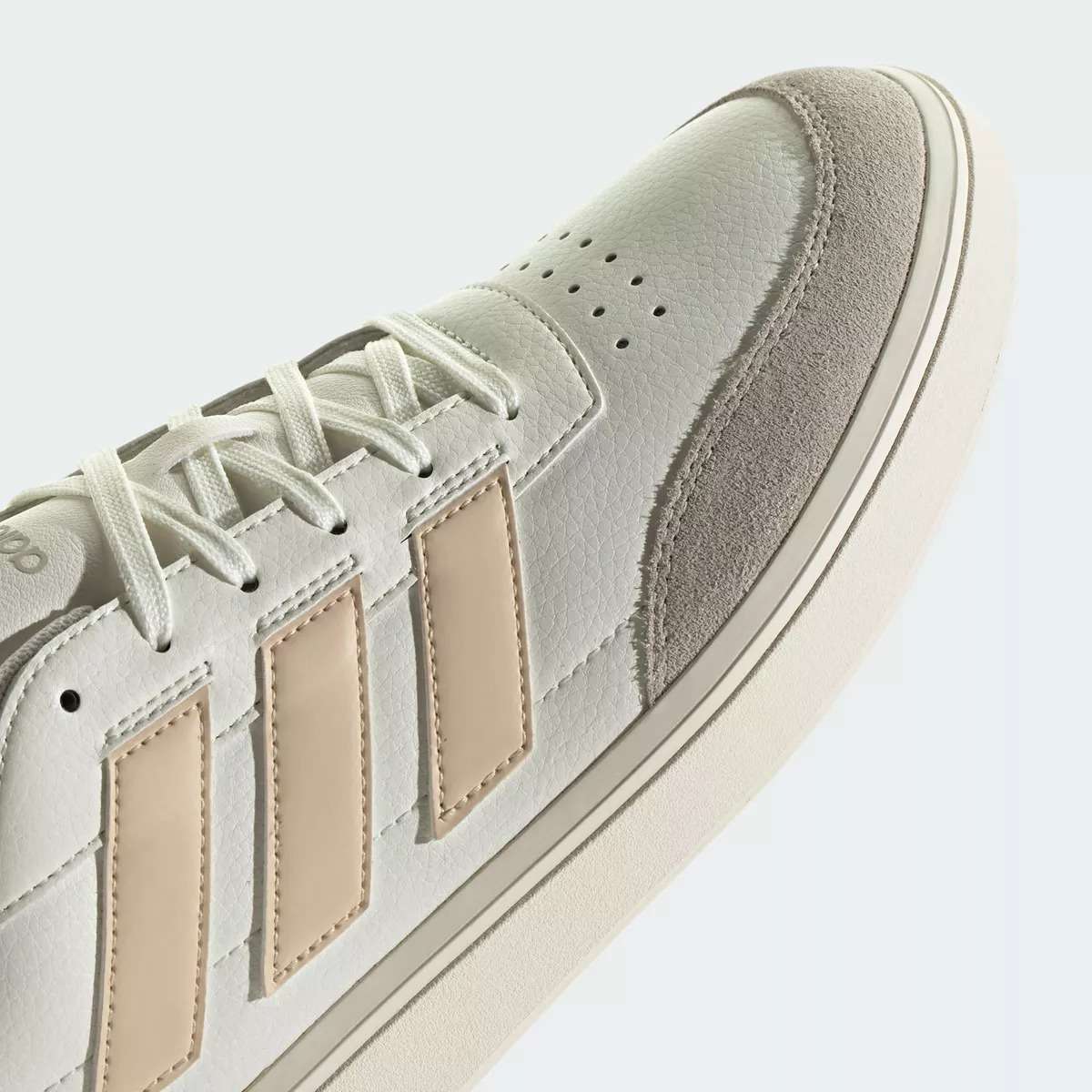adidas Men`s Courtblock Sneakers Off White/ Grey IF6452 Size UK 11 (SA 11)