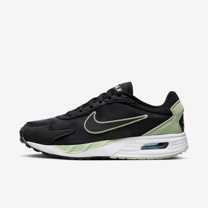 Nike Men's Air Max Solo Black/Mica Green/Deep Jungle Shoes Size UK 9 (SA 9)