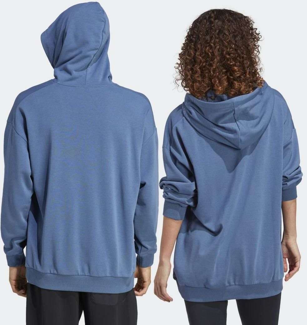 Adidas Terrex Large Logo Hoodie Gender Neutral Wonder Steel Size Large