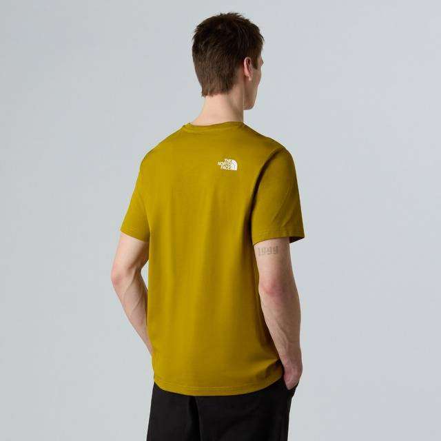 The North Face SIMPLE DOME Tee Shirt Deep Dijon NF0A87NG