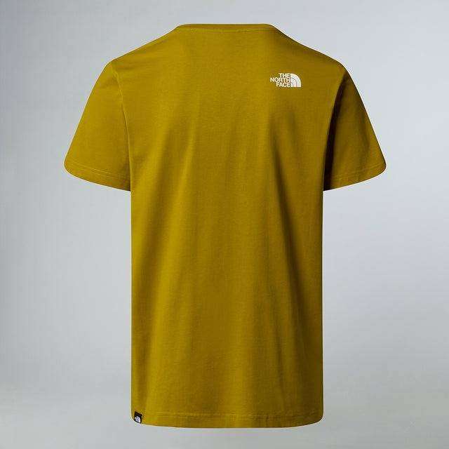 The North Face SIMPLE DOME Tee Shirt Deep Dijon NF0A87NG
