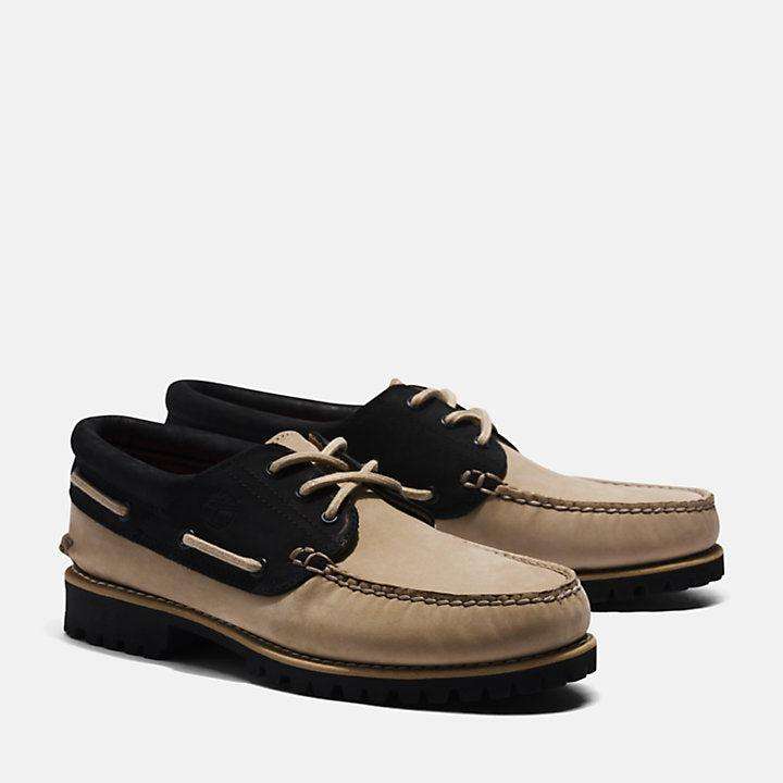 TIMBERLAND Men`s 3-Eye Lug Handsewn Boat A5RH8