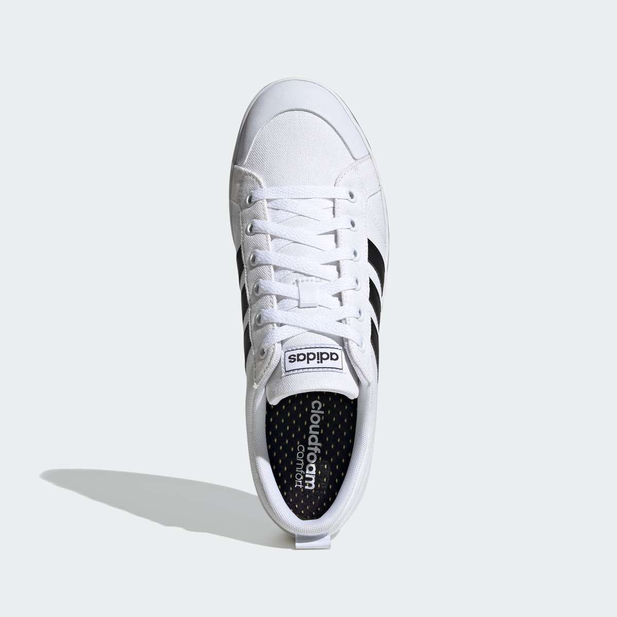 adidas Men`s BRAVADA Cloud White / Core Black FV8086 Size UK 10 (SA 10)