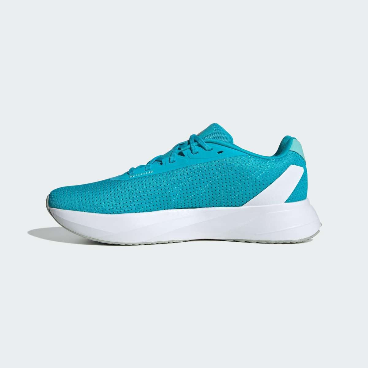 adidas Men`s DURAMO SL Lucid Cyan/ Black Blue Met/ Cloud White IE7256 Size UK 11 (SA 11)
