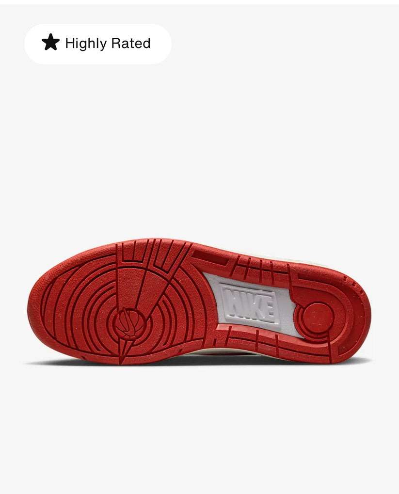 Nike Men's FULL FORCE LOW White/ Mystic Red FB1362 102 Size UK 9 (SA 9)