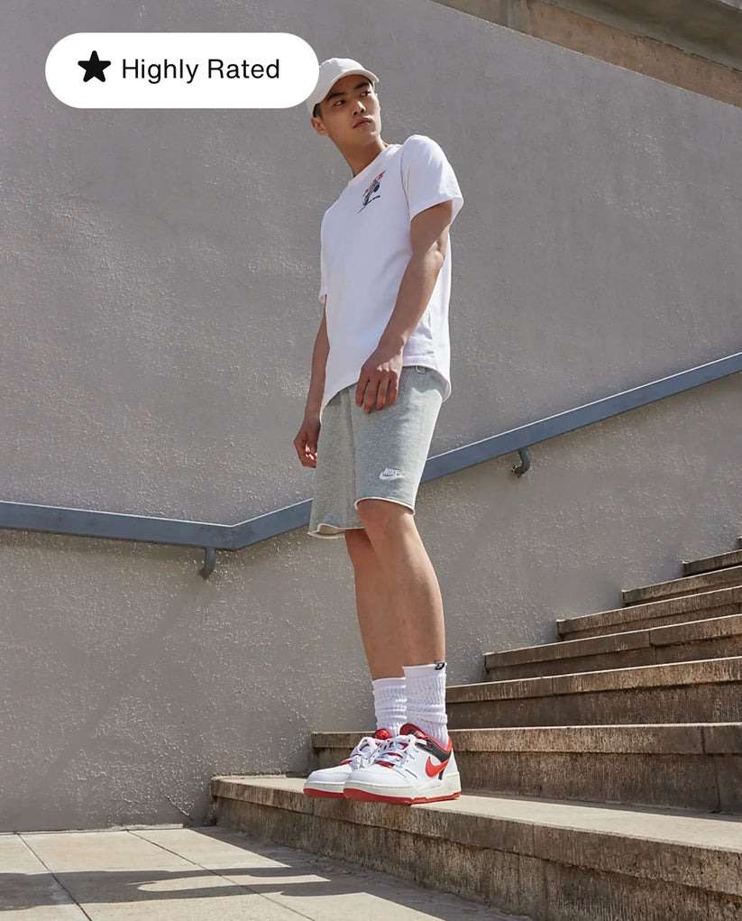 Nike Men's FULL FORCE LOW White/ Mystic Red FB1362 102 Size UK 9 (SA 9)