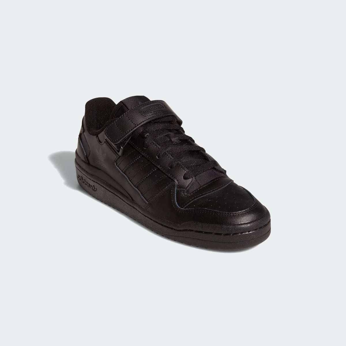 adidas Men`s FORUM LOW Leather Upper Black GV9766