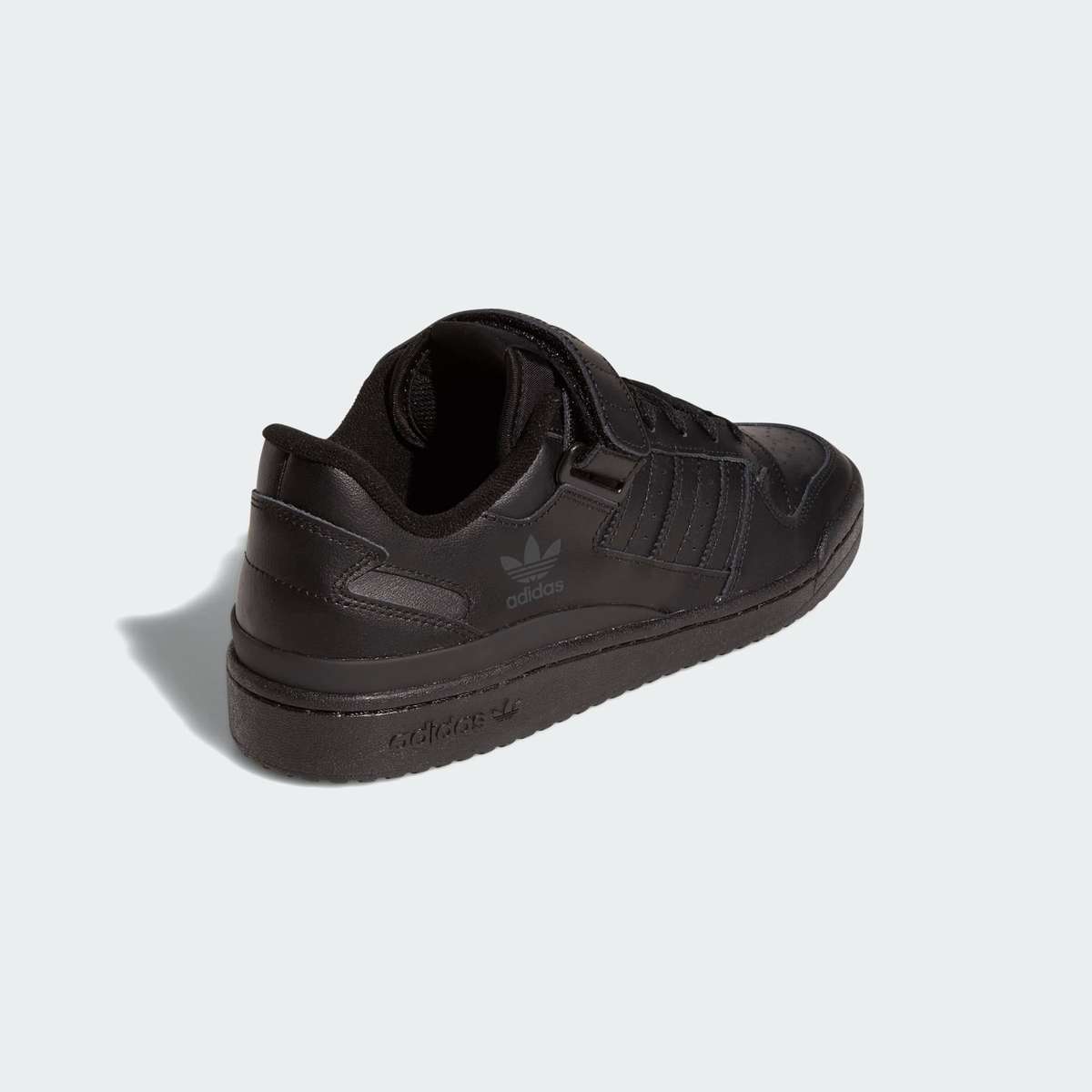 adidas Men`s FORUM LOW Leather Upper Black GV9766