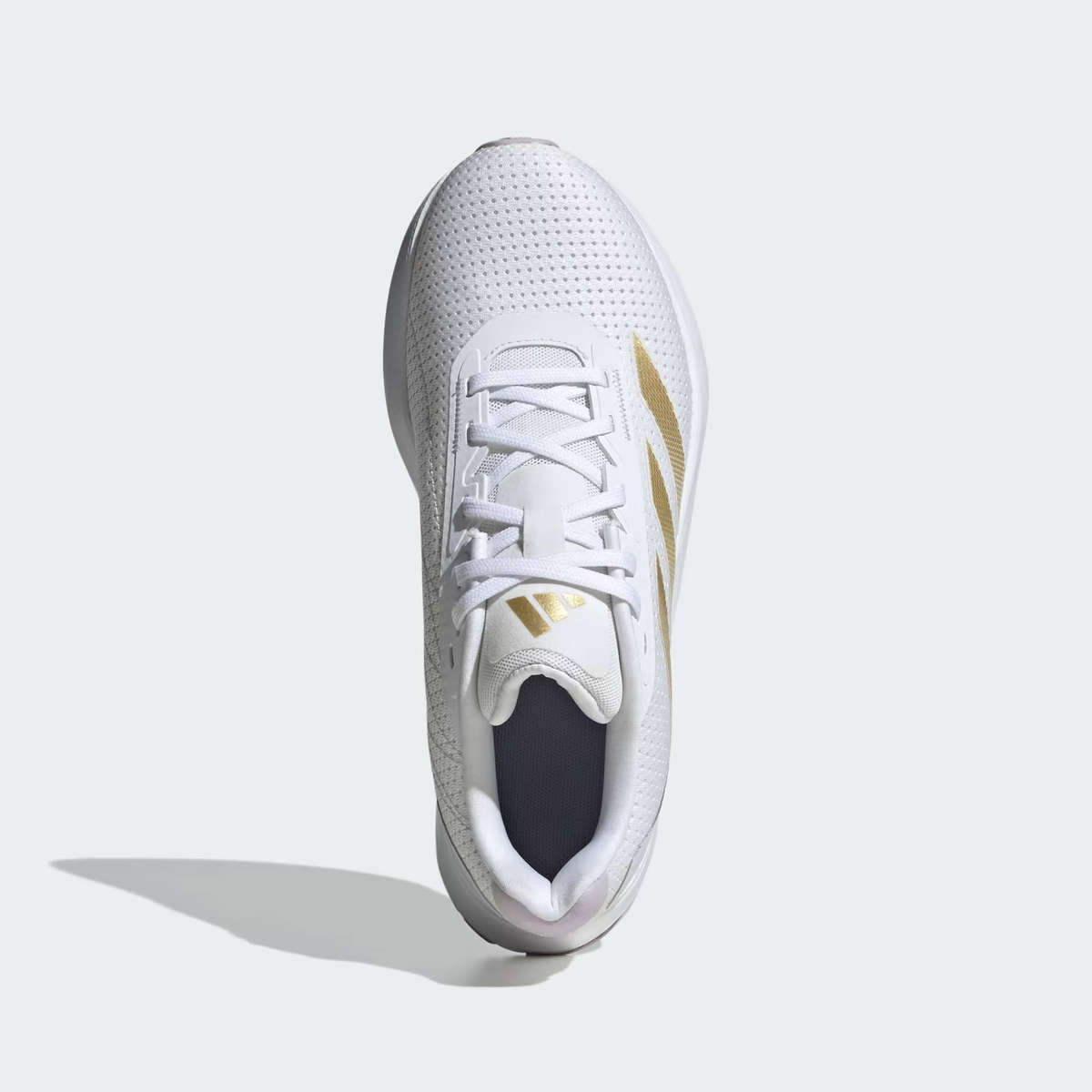 adidas Women's Duramo SL Running Cloud White / Gold Metallic / Dash Grey IF7883