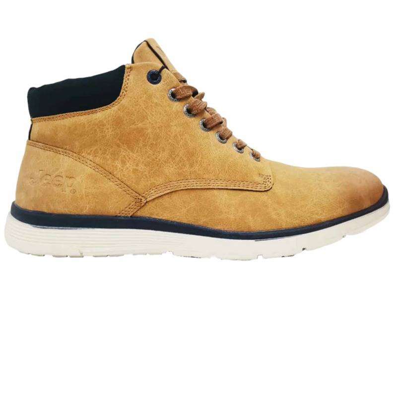 JEEP Hybrid Dessert Tan Mid Boots FMW20407