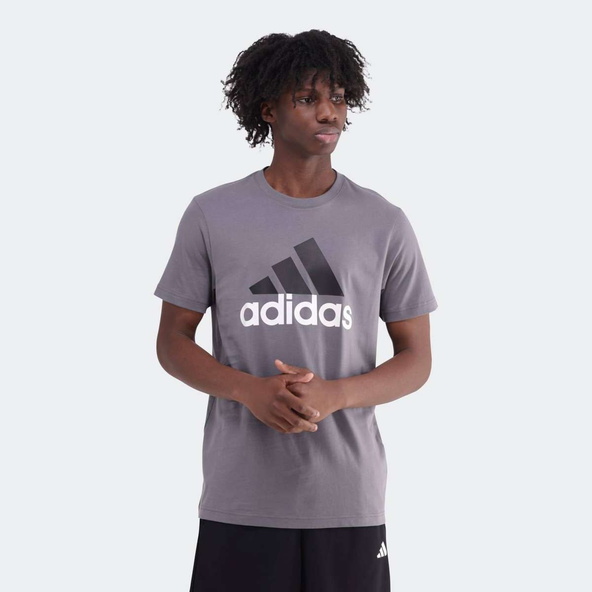 adidas Men`s Short Sleeve Tee Grey IV2357