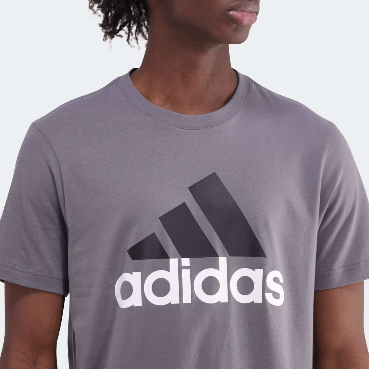 adidas Men`s Short Sleeve Tee Grey IV2357