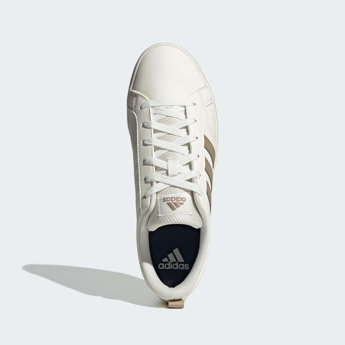 adidas Men`s VS Pace 2.0 Core White/ Blanch Cargo/ Clay Brown ID8210 Size UK 9 (SA 9)