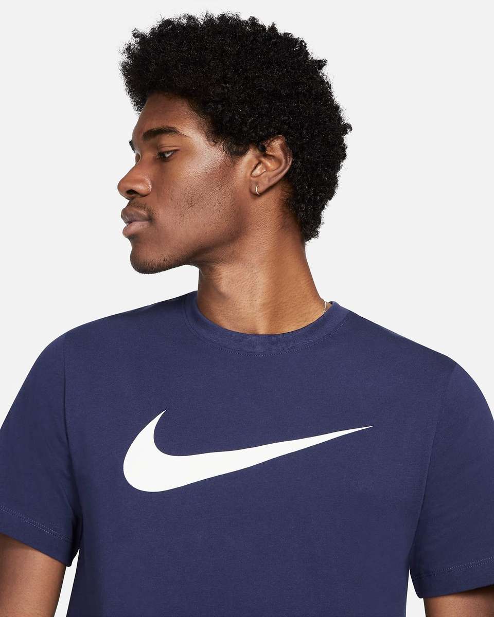 Nike Men`s CLUB FUTURA TEE SHIRT Blue/White DX1385 410 Size Medium