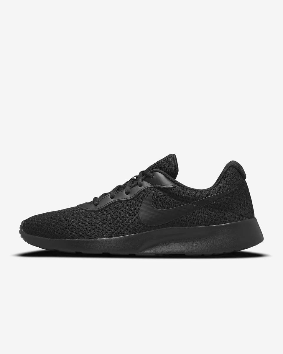 Nike Men`s TANJUN Black/Barely Volt/Black DJ6258 001 Size UK 9 (SA 9)
